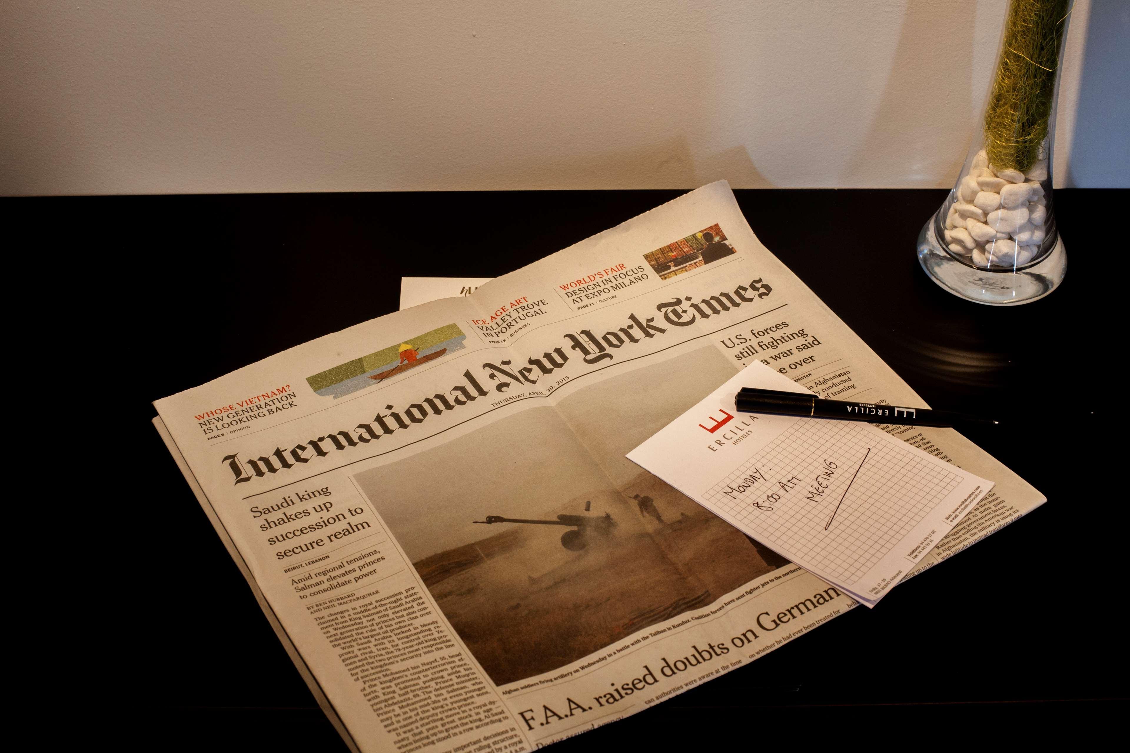 호텔 로페스 데 하로 빌바오 외부 사진 The International New York Times